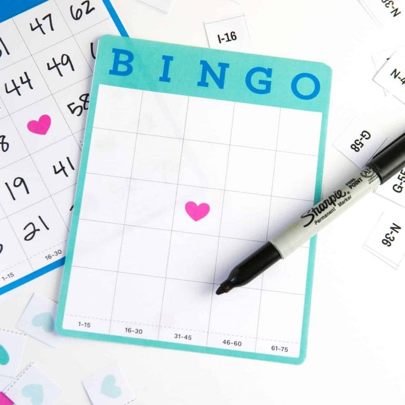 Free Printable Blank Bingo Cards - Design Eat Repeat