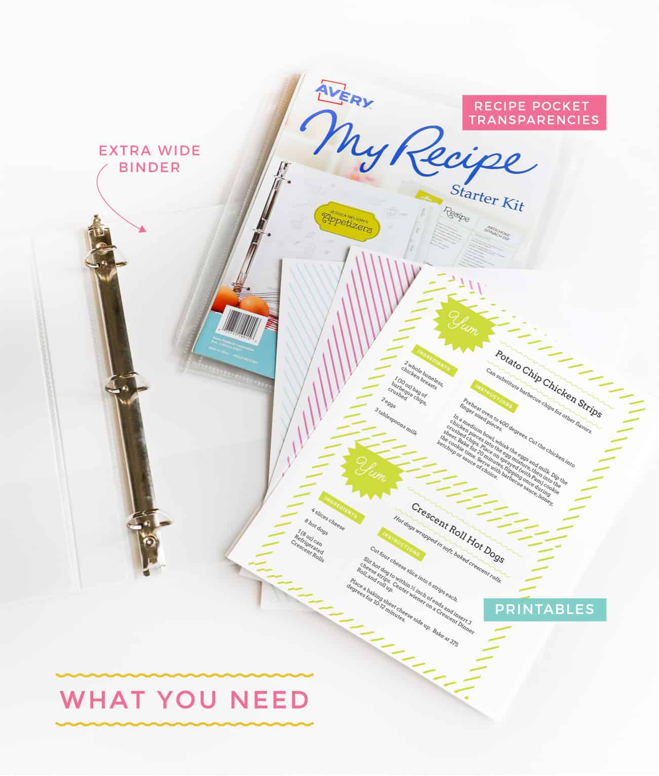 DIY Recipe Book with Free Printable Recipe Binder Kit diy-recipe-book-with-free-printable-recipe-binder-kit