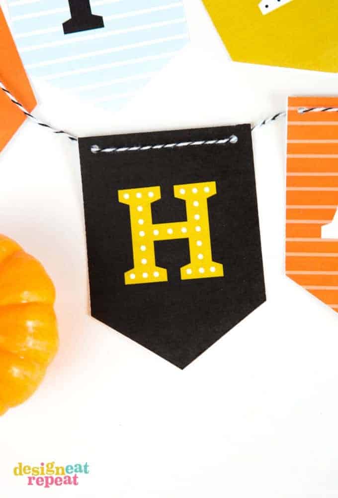 Free Printable Halloween Banner