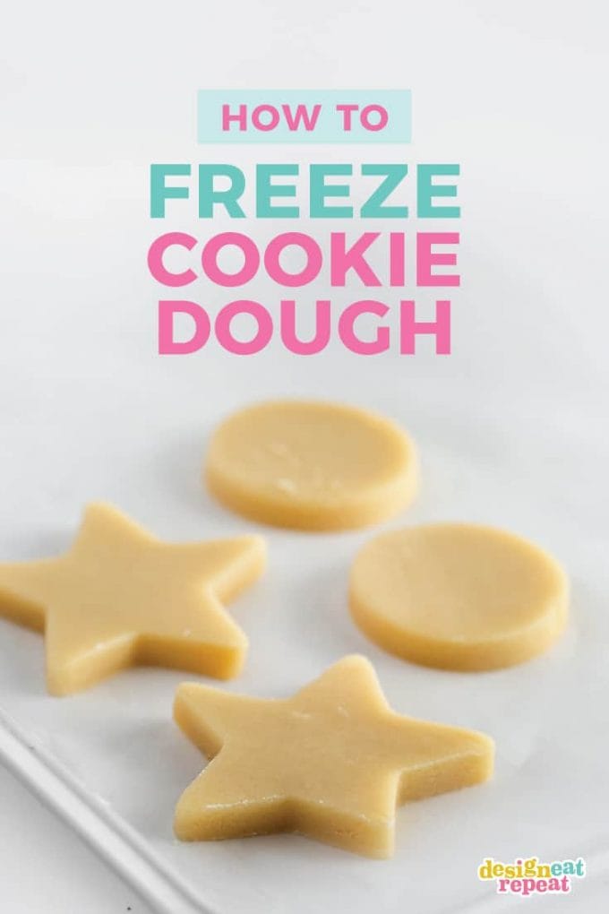 How to Freeze Sugar Cookie Dough - Design Eat Repeat