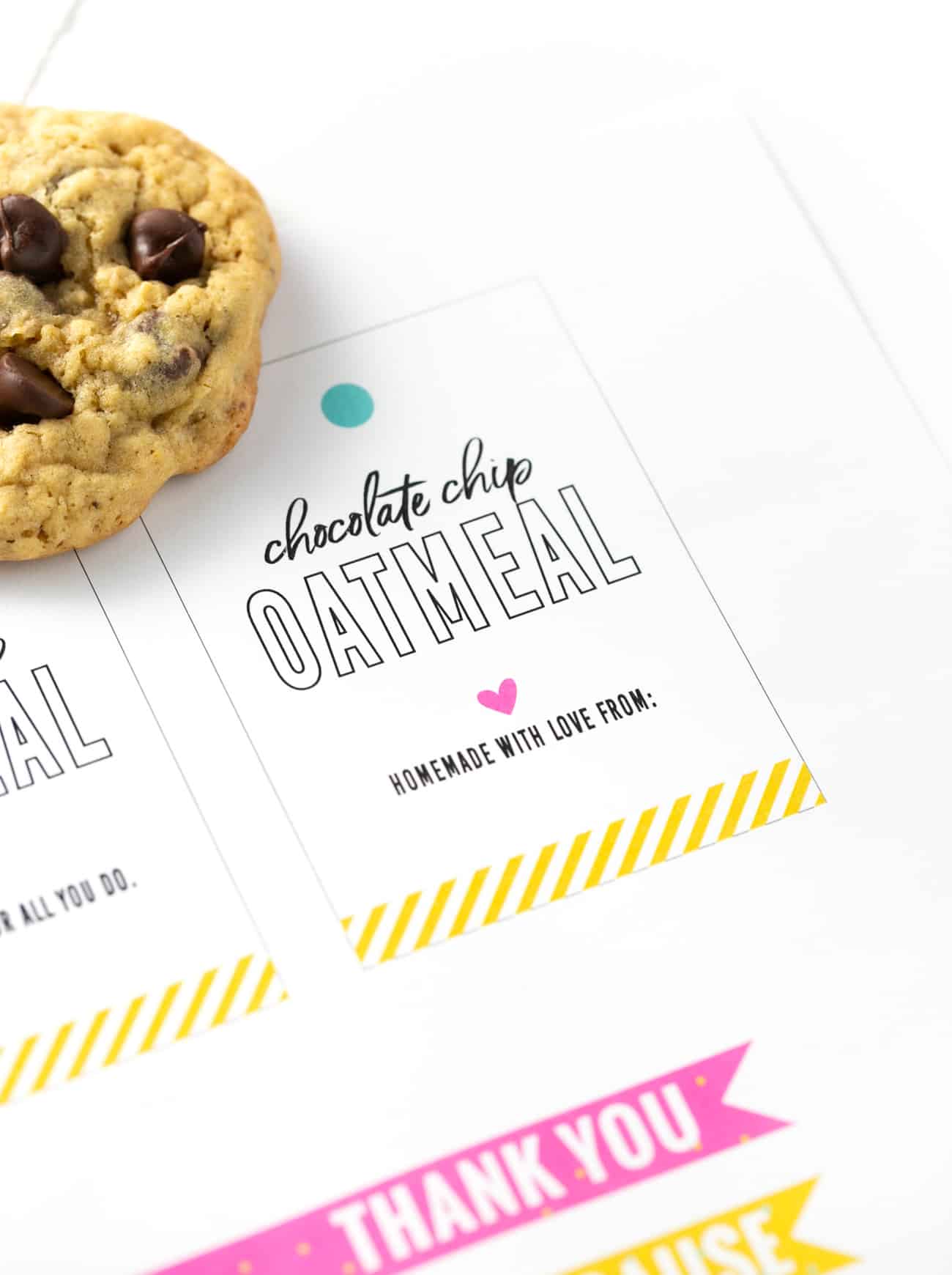Printable Cookie Gift Tags
