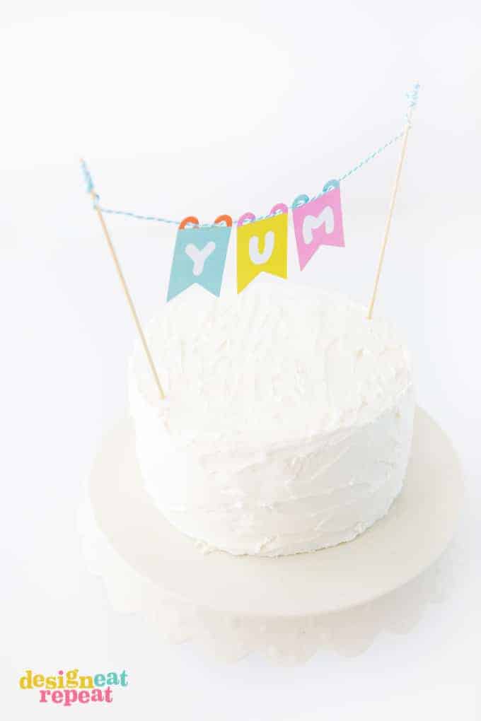 Printable Cake Topper Banner printable-cake-topper-banner