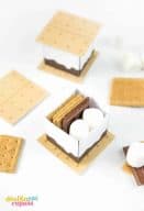 Free Printable S'more Treat Boxes