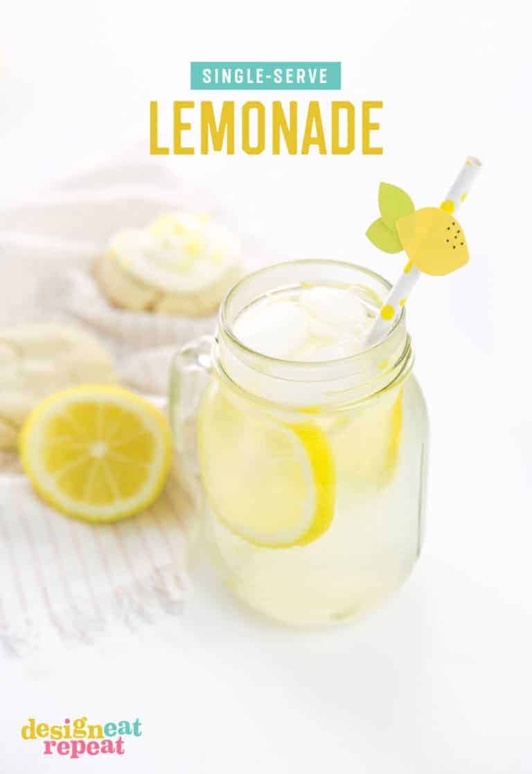 Single Serving Lemonade (Freshly Squeezed!)