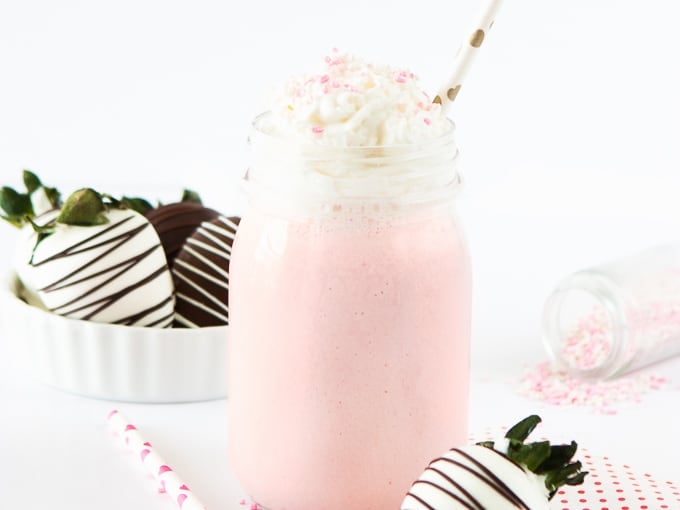 Strawberry Cream Vanilla Bean Frappuccino