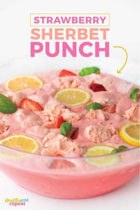 The BEST Punch Recipe - Easy Fruit Punch with Sprite - NO Ice Cream!