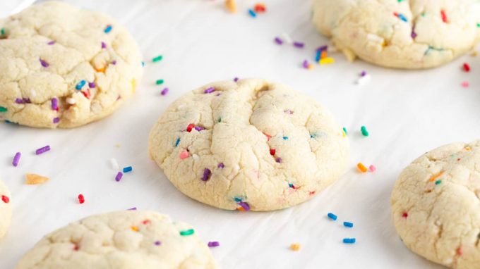 Soft-Baked Sugar Cookies with Sprinkles