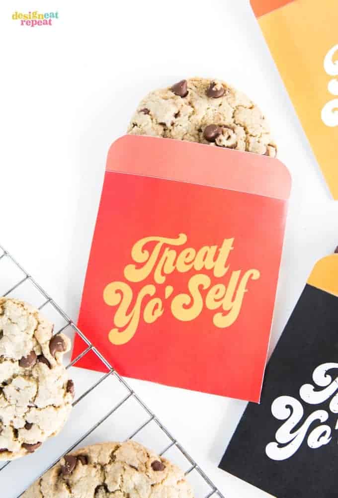 Treat Yo'Self Printable Treat Bags!