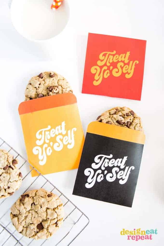 Treat Yo'Self Printable Treat Bags!