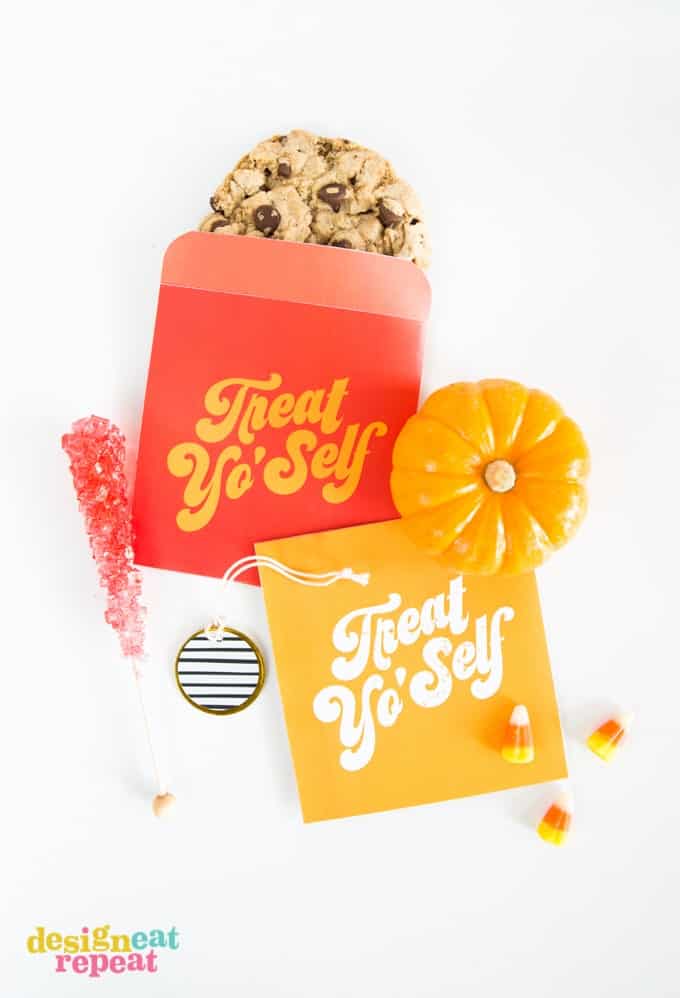 Treat Yo'Self Printable Treat Bags!